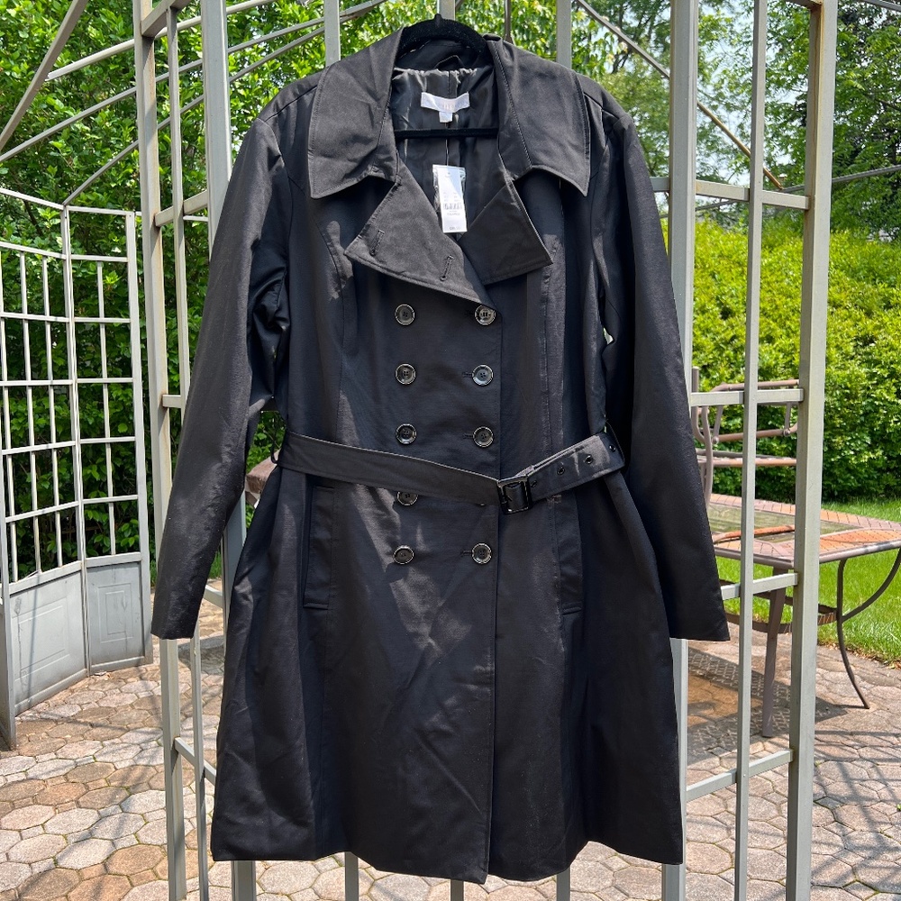 NWT NY&Co Trench Jacket - Size XXL